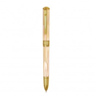 Bút Ký Ngọc Trai Cam Mississippi- Mạ Titanium Gold - Champion Wave